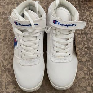 Champion high top sneaker. Size 7.